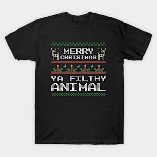 Christmas Ya Filthy Animal T-Shirt